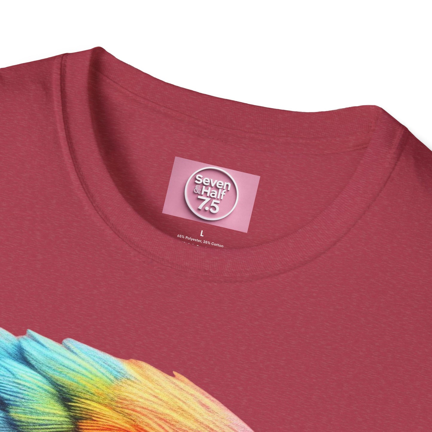 Vibrant Parrot Teamwork T-Shirt for Nature Lovers