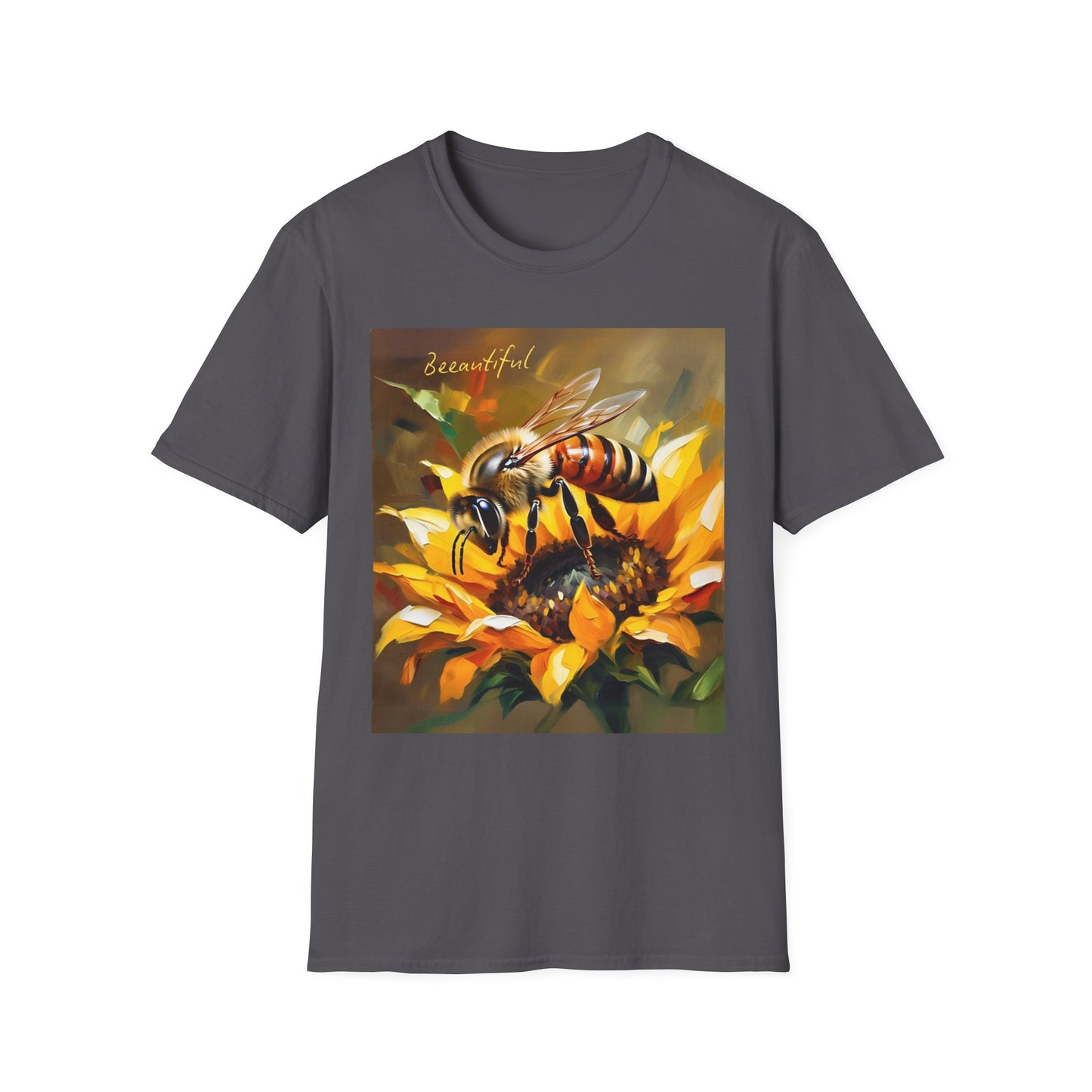 Bee-autiful Unisex Softstyle T-Shirt | Nature Lover's Gift | Perfect for Spring & Summer