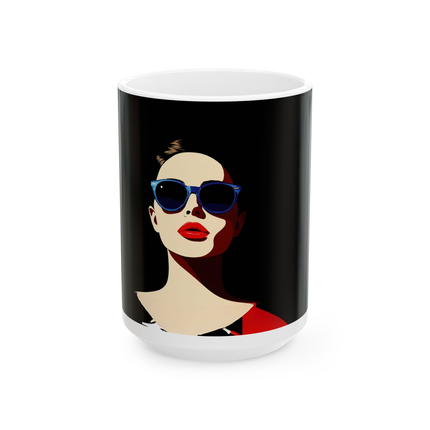 Stylish Fashionista Ceramic Mug – Perfect for Coffee Lovers & Gift Giving