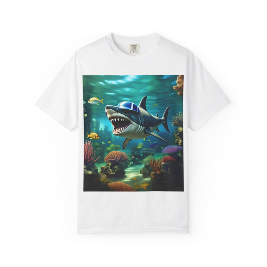 Marine Adventure Unisex T-Shirt - Shark Graphic Design