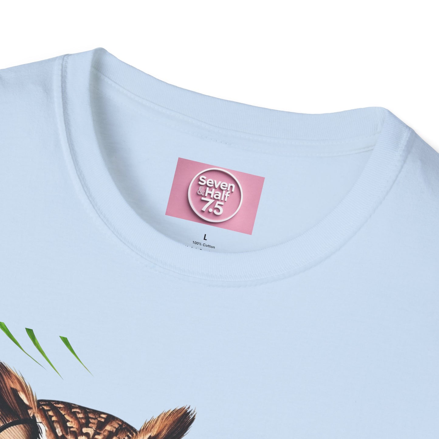 Wisdom Owl Unisex Softstyle T-Shirt - Inspirational Nature Tee