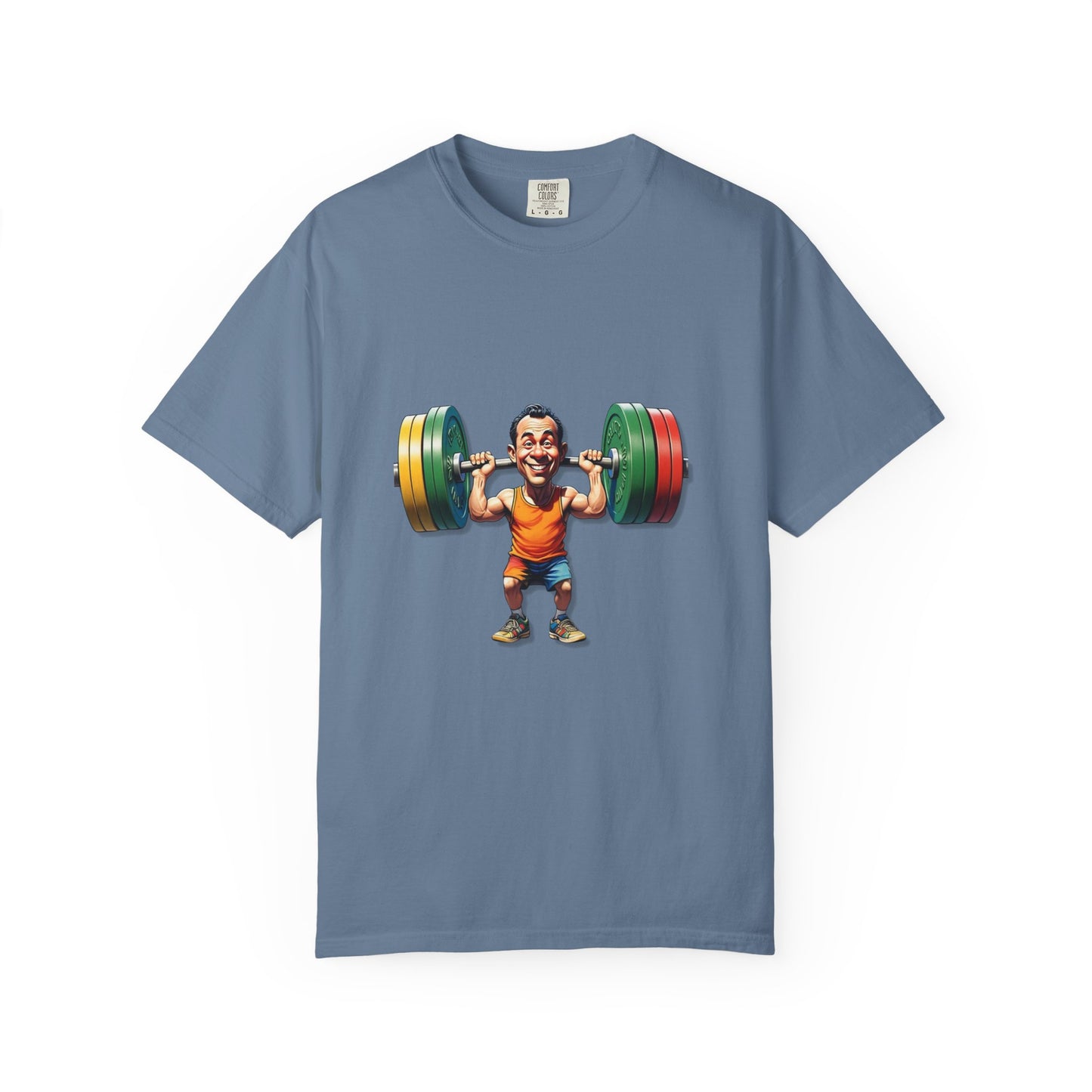 Funny Weightlifting T-Shirt - Unisex Garment-Dyed Tee for Fitness Enthusiasts