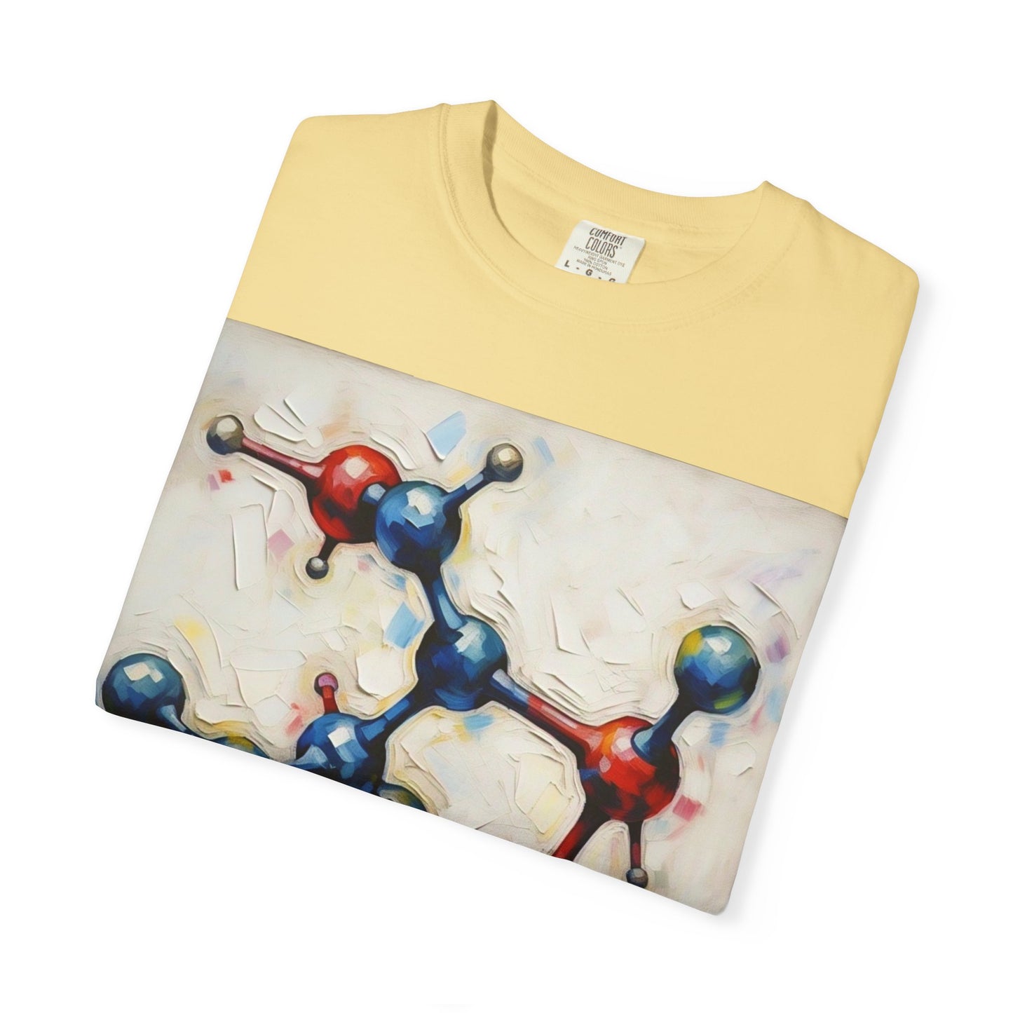 Unisex Artistic Molecule T-Shirt | Science-Inspired Design