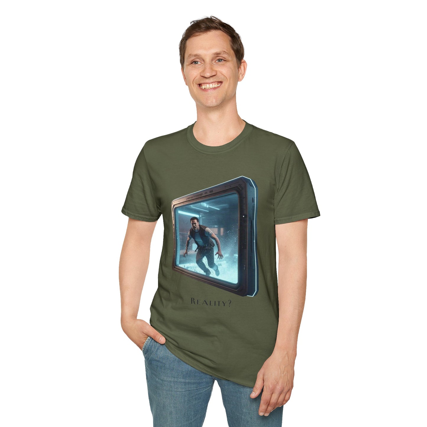 Softstyle T-Shirt - 'Reality?' Graphic Tee for Dreamers