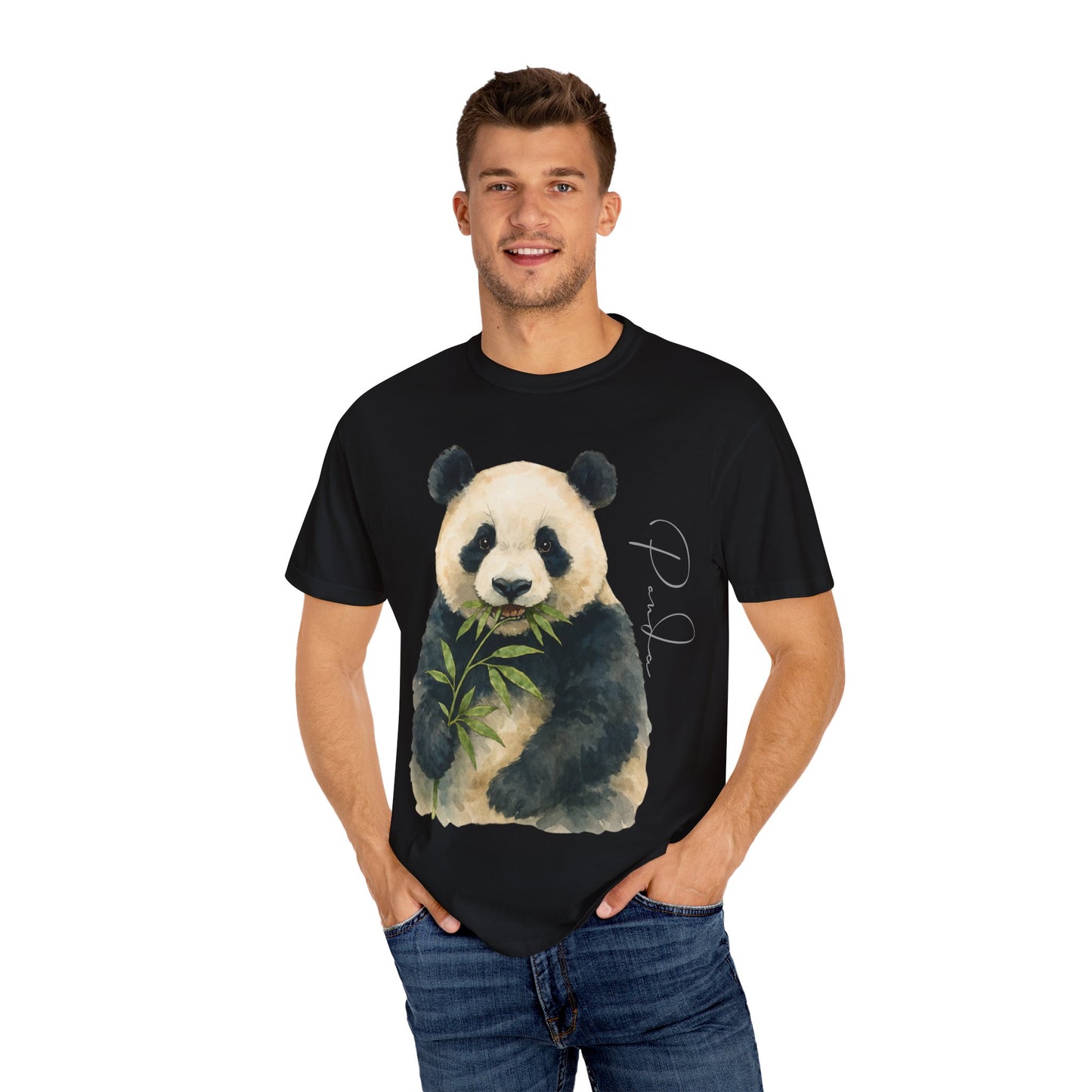 Cute Panda Unisex T-Shirt - Nature Lover's Tee for Wildlife Enthusiasts