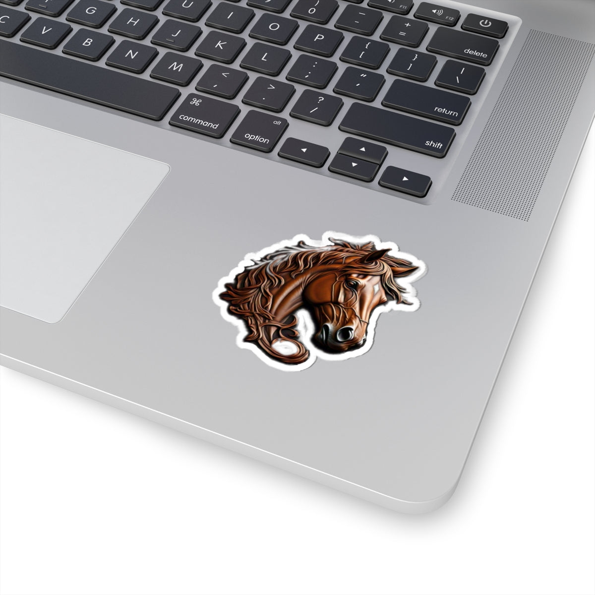 Artistic Horse Head Kiss-Cut Stickers for Animal Lovers