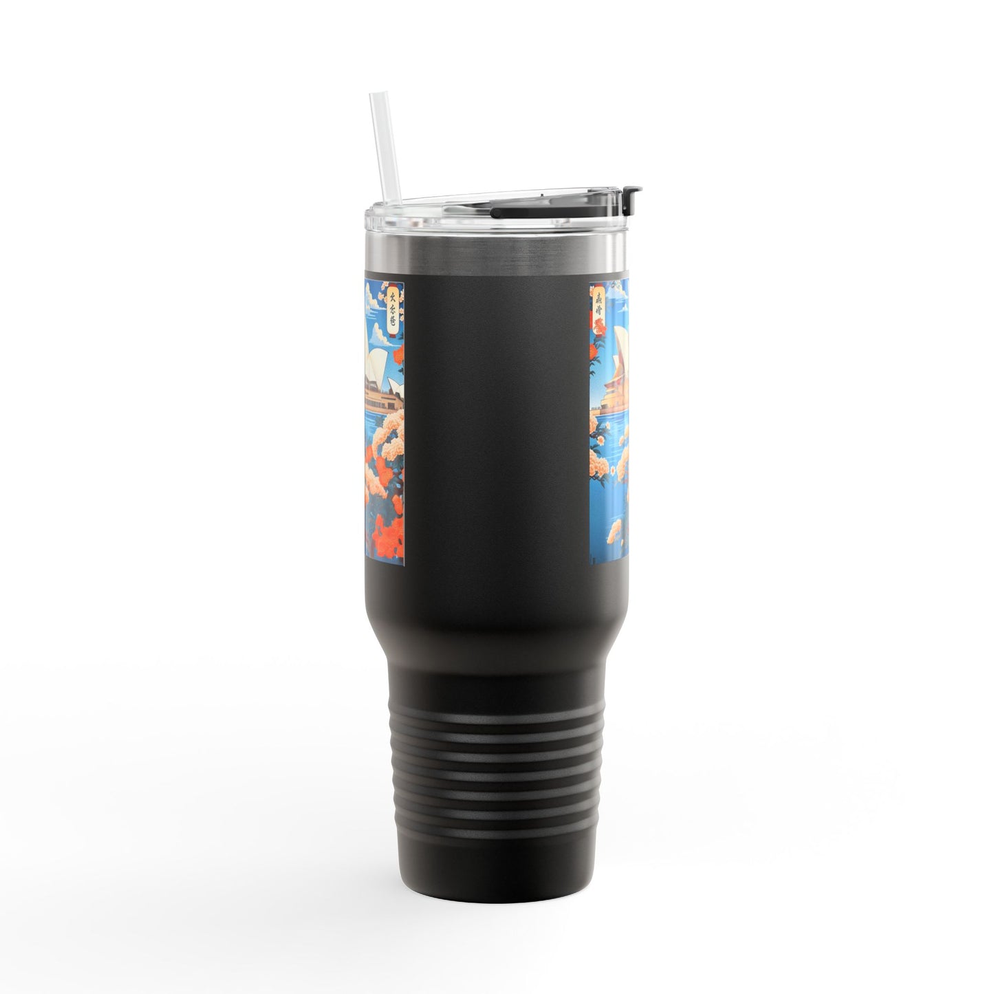Stylish 40oz Insulated Travel Mug – Perfect for Adventure Seekers & Coffee Lovers!