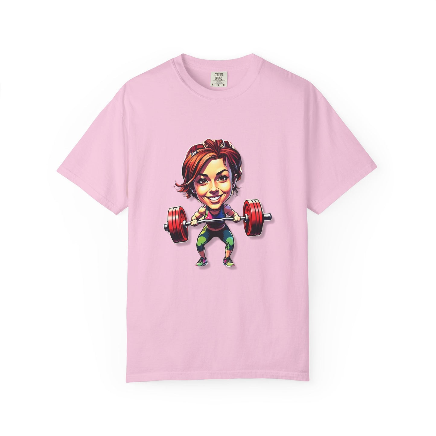 Funny Weightlifting T-Shirt for Fitness Lovers - Unisex Garment-Dyed Tee