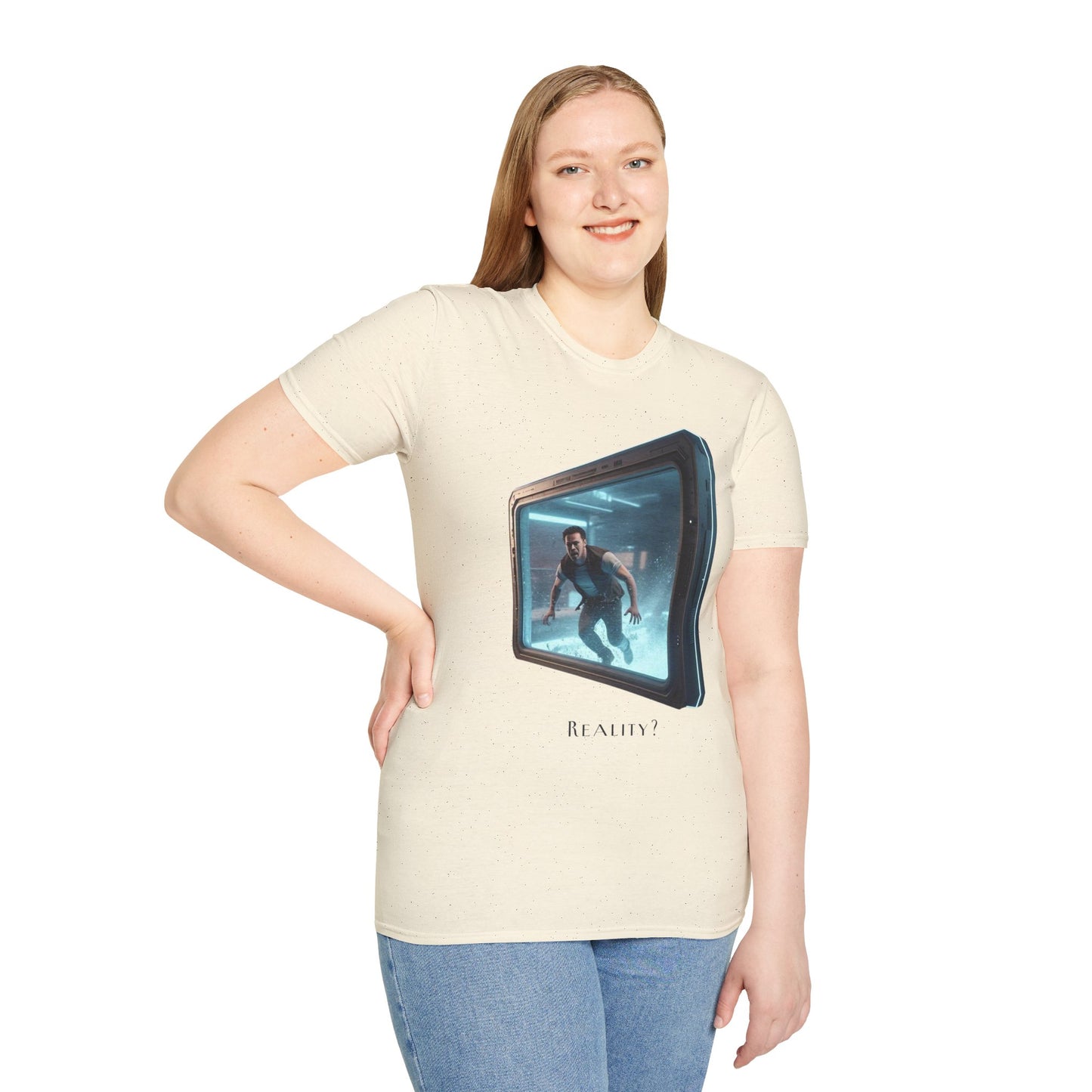 Softstyle T-Shirt - 'Reality?' Graphic Tee for Dreamers
