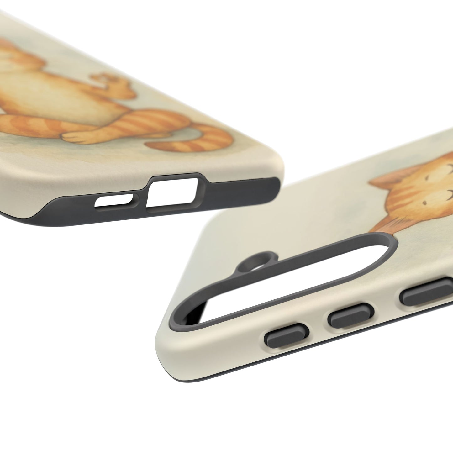 Zen Cat Phone Case - Tough & Stylish - Perfect for Cat Lovers