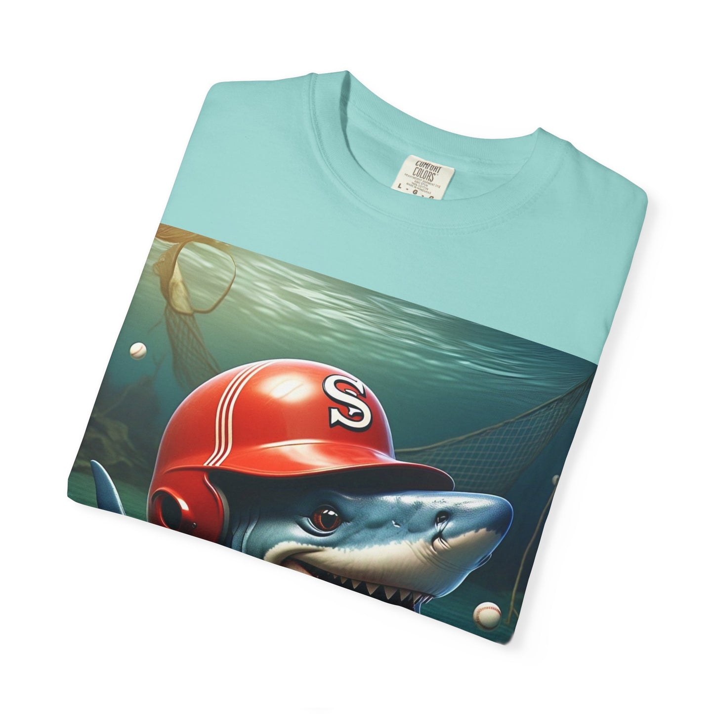 Funny Shark Baseball Unisex T-Shirt