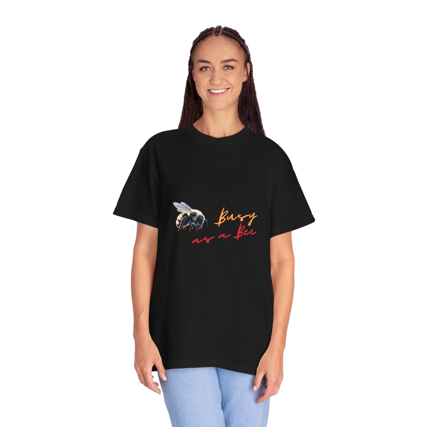 Inspirational Bee T-Shirt for Nature Lovers, Unisex Summer Tee, Gift for Eco-Conscious Friends, Cute Bee Design, Perfect for Earth Day