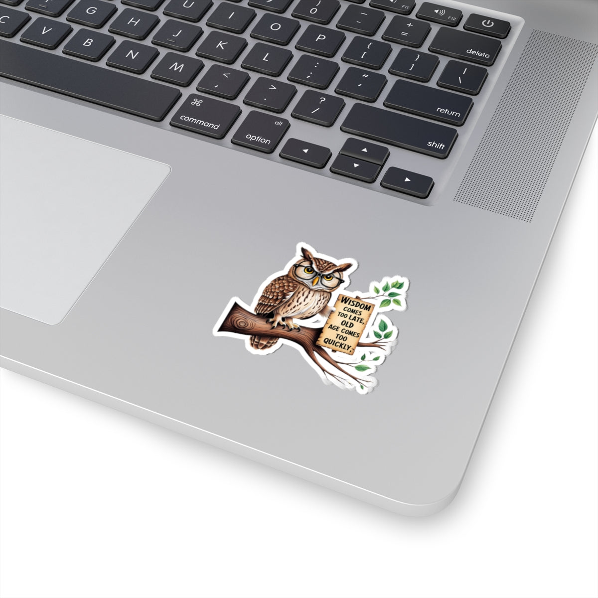 Wise Owl Kiss-Cut Stickers - Perfect for Gifts & Decor